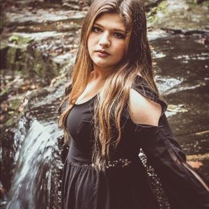 🌵Daytrip Black Dress with Lace Details